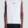 Balmain Paris besticktes Tanktop Balmain Paris besticktes Tanktop