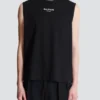 Balmain Paris besticktes Tanktop Balmain Paris besticktes Tanktop