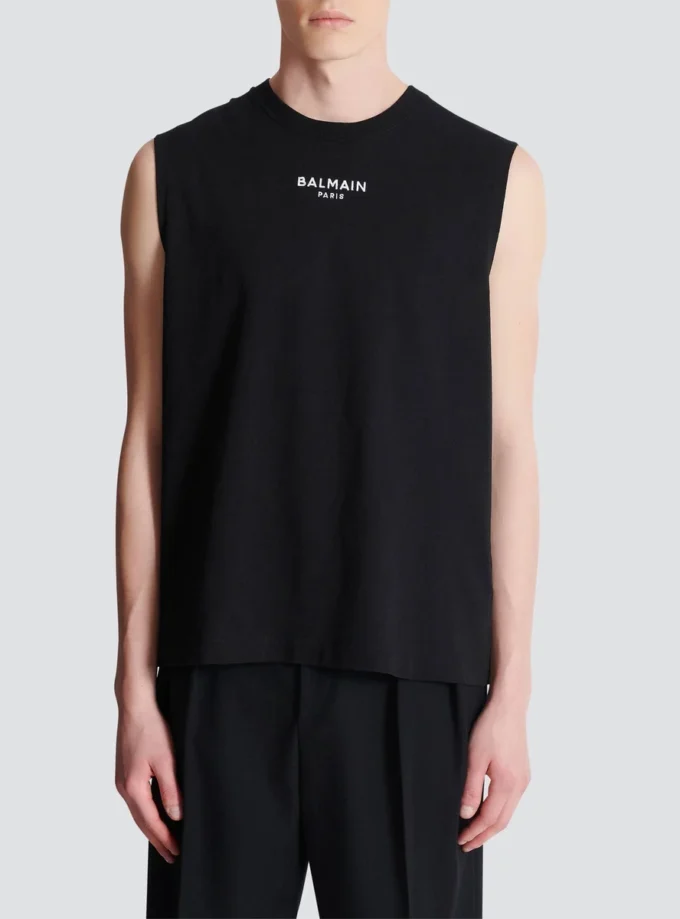 Balmain Paris besticktes Tanktop Balmain Paris besticktes Tanktop