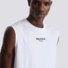 Balmain Paris besticktes Tanktop Balmain Paris besticktes Tanktop