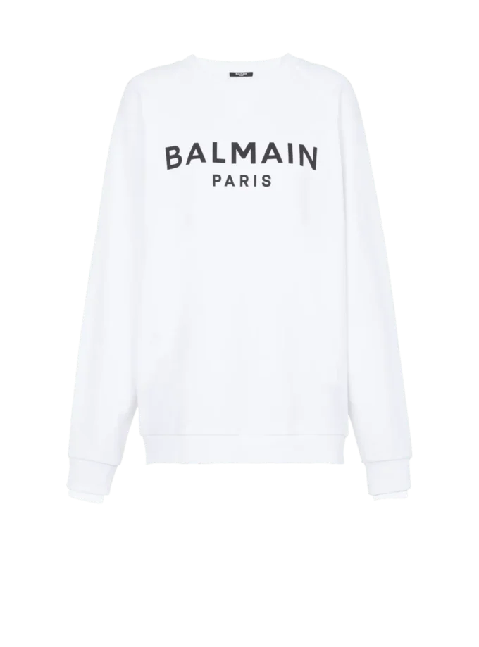 Balmain Paris Sweatshirt mit Aufdruck Balmain Paris Sweatshirt mit Aufdruck