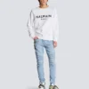 Balmain Paris Sweatshirt mit Aufdruck Balmain Paris Sweatshirt mit Aufdruck