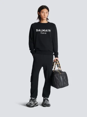 Balmain Paris Sweatshirt mit Aufdruck