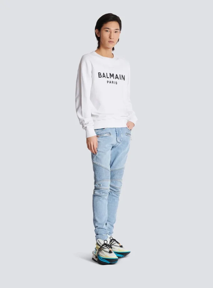 Balmain Paris Sweatshirt mit Aufdruck Balmain Paris Sweatshirt mit Aufdruck