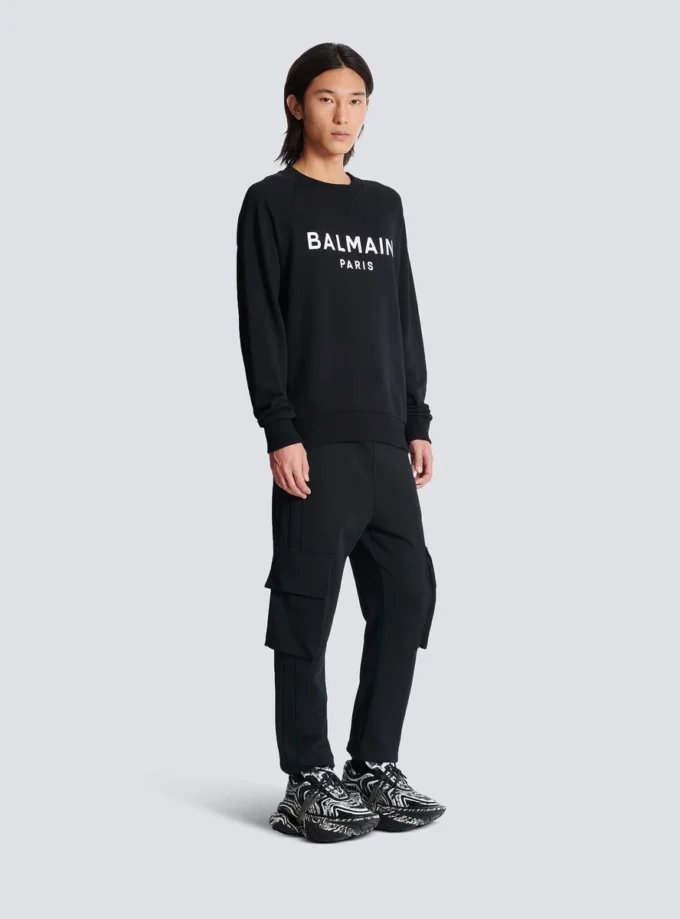 Balmain Paris Sweatshirt mit Aufdruck Balmain Paris Sweatshirt mit Aufdruck