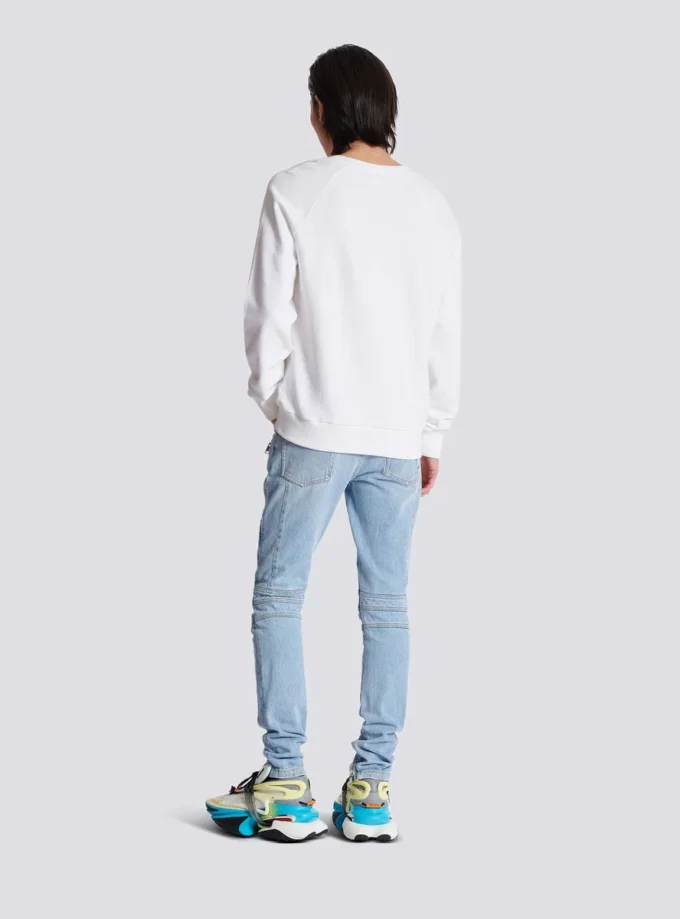 Balmain Paris Sweatshirt mit Aufdruck Balmain Paris Sweatshirt mit Aufdruck