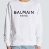 Balmain Paris Sweatshirt mit Aufdruck Balmain Paris Sweatshirt mit Aufdruck