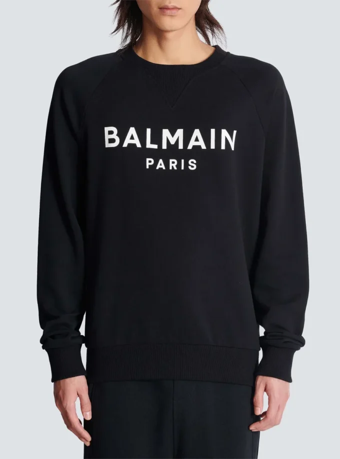 Balmain Paris Sweatshirt mit Aufdruck Balmain Paris Sweatshirt mit Aufdruck