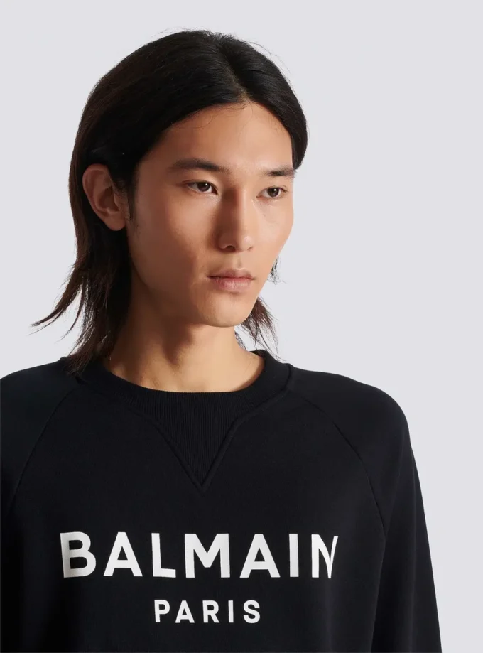 Balmain Paris Sweatshirt mit Aufdruck Balmain Paris Sweatshirt mit Aufdruck