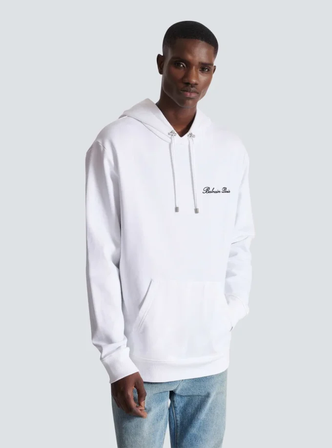 Balmain Signature Hoodie Balmain Signature Hoodie