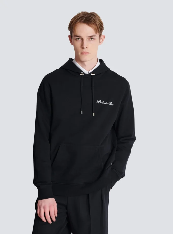 Balmain Signature Hoodie Balmain Signature Hoodie