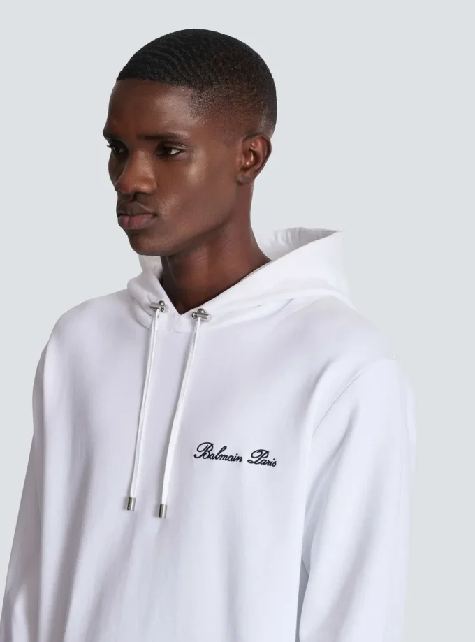 Balmain Signature Hoodie Balmain Signature Hoodie
