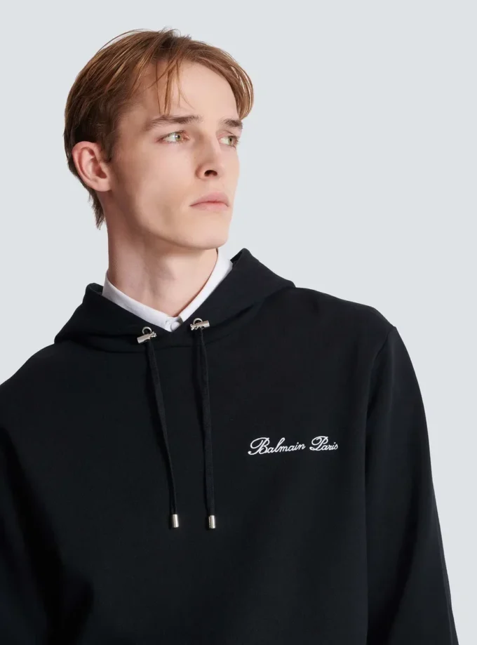 Balmain Signature Hoodie Balmain Signature Hoodie
