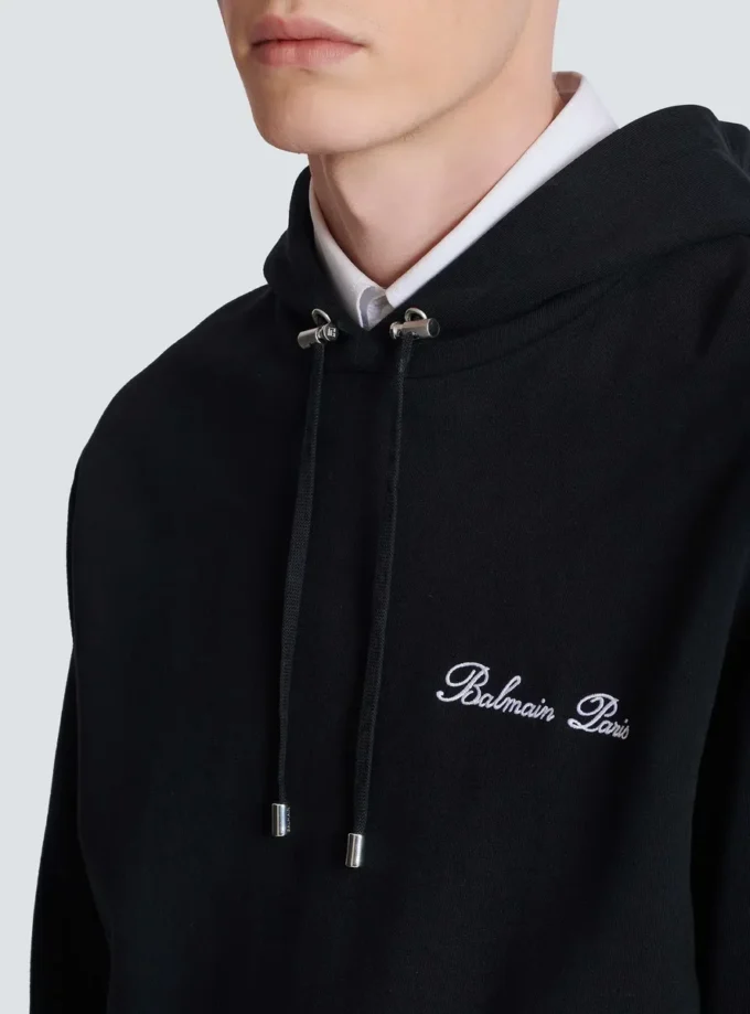 Balmain Signature Hoodie Balmain Signature Hoodie
