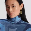 Balmain Signature Röhrenförmige Ohrringe