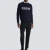 Balmain Stamp Pullover aus Merinowolle