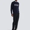 Balmain Stamp Pullover aus Merinowolle