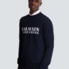 Balmain Stamp Pullover aus Merinowolle