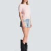 Balmain Strickoberteil mit Emblème-Stickerei Balmain Strickoberteil mit Emblème-Stickerei
