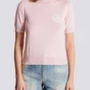 Balmain Strickoberteil mit Emblème-Stickerei Balmain Strickoberteil mit Emblème-Stickerei