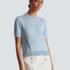 Balmain Strickoberteil mit Emblème-Stickerei Balmain Strickoberteil mit Emblème-Stickerei