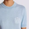 Balmain Strickoberteil mit Emblème-Stickerei Balmain Strickoberteil mit Emblème-Stickerei
