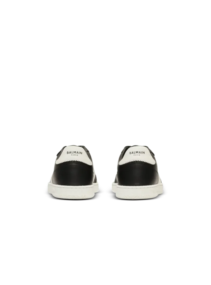 Balmain Swan Sneakers aus Kalbsleder Balmain Swan Sneakers aus Kalbsleder