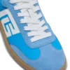 Balmain Swan Sneakers aus Leder, Wildleder und Nylon Balmain Swan Sneakers aus Leder, Wildleder und Nylon