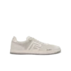 Balmain Swan Sneakers aus Wildleder und Glattleder Balmain Swan Sneakers aus Wildleder und Glattleder