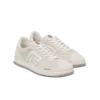 Balmain Swan Sneakers aus Wildleder und Glattleder Balmain Swan Sneakers aus Wildleder und Glattleder