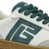 Balmain Swan Sneakers aus Wildleder und Glattleder Balmain Swan Sneakers aus Wildleder und Glattleder