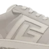 Balmain Swan Sneakers aus Wildleder und Glattleder Balmain Swan Sneakers aus Wildleder und Glattleder