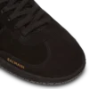 Balmain Swan Sneakers aus Wildleder und Lackleder Balmain Swan Sneakers aus Wildleder und Lackleder