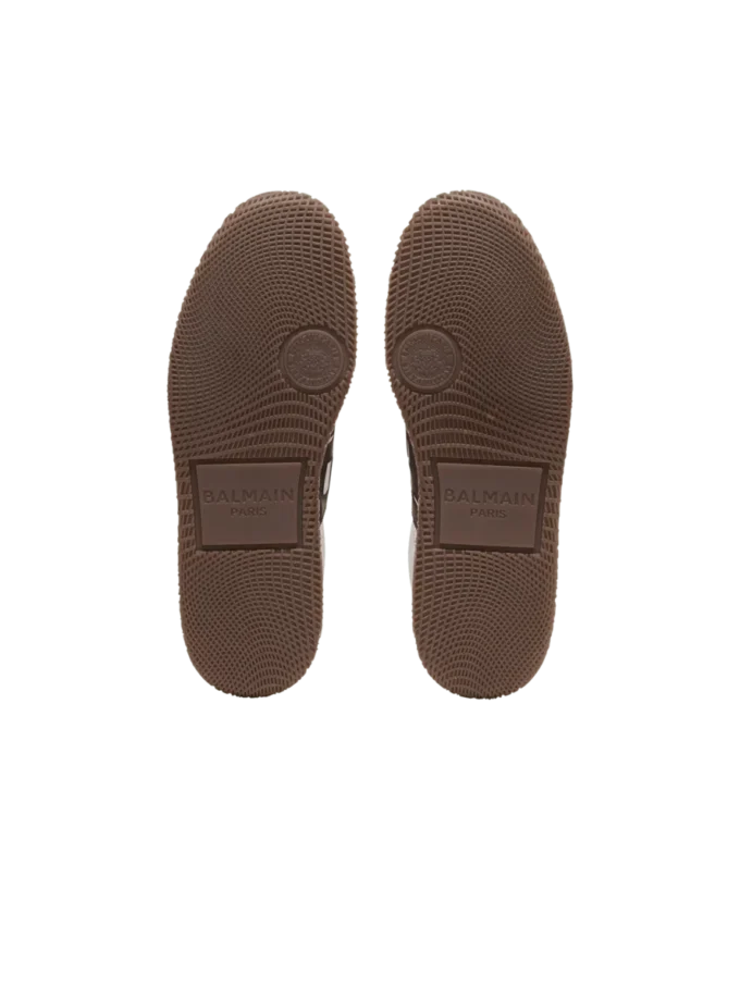 Balmain Swan Sneakers aus Wildleder und Nylon Balmain Swan Sneakers aus Wildleder und Nylon