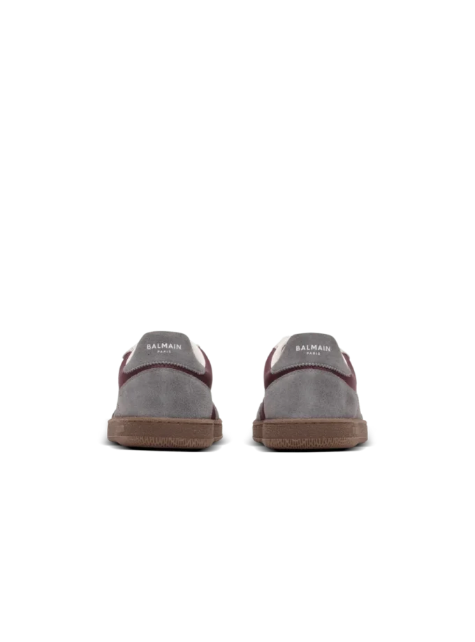 Balmain Swan Sneakers aus Wildleder und Nylon Balmain Swan Sneakers aus Wildleder und Nylon