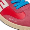 Balmain Swan Sneakers aus Wildleder und Nylon Balmain Swan Sneakers aus Wildleder und Nylon