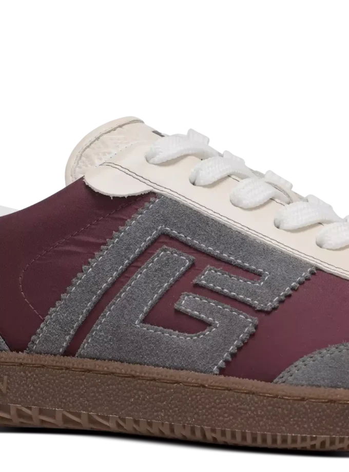 Balmain Swan Sneakers aus Wildleder und Nylon Balmain Swan Sneakers aus Wildleder und Nylon