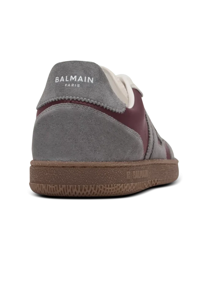 Balmain Swan Sneakers aus Wildleder und Nylon Balmain Swan Sneakers aus Wildleder und Nylon