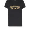 Balmain T-Shirt mit Chaînes-Logo-Print Balmain T-Shirt mit Chaînes-Logo-Print