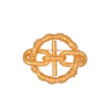 Bamboo Sync Brosche