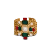 Barockes Armband mit Ketten und Perlen Barockes Armband mit Ketten und Perlen