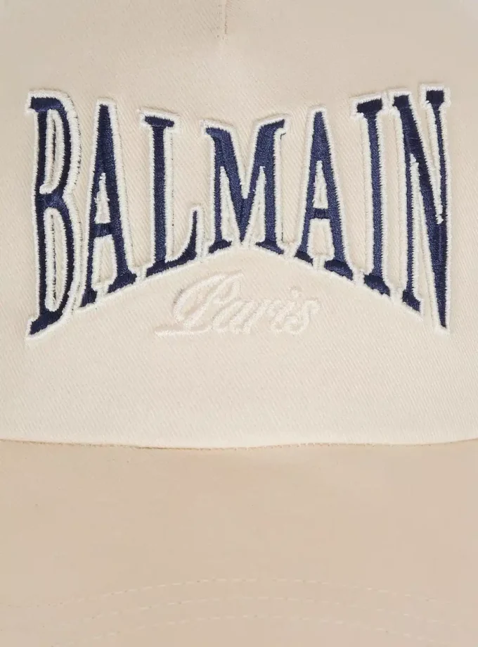 Baumwoll-College-Cap von Balmain Baumwoll-College-Cap von Balmain