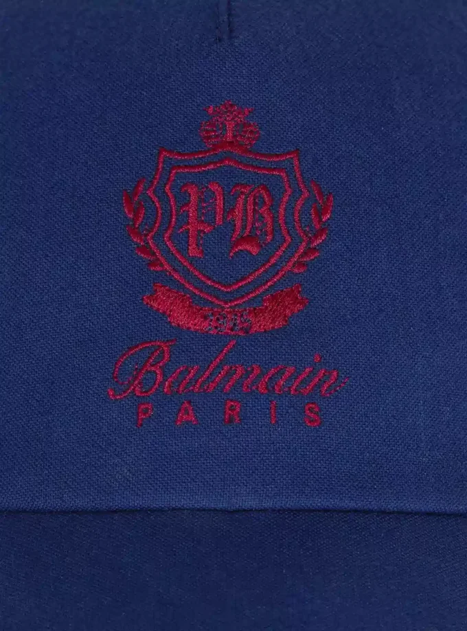 Baumwoll-College-Emblem-Kappe Baumwoll-College-Emblem-Kappe