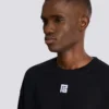 Baumwoll-Sweatshirt mit PB-Stickerei Baumwoll-Sweatshirt mit PB-Stickerei