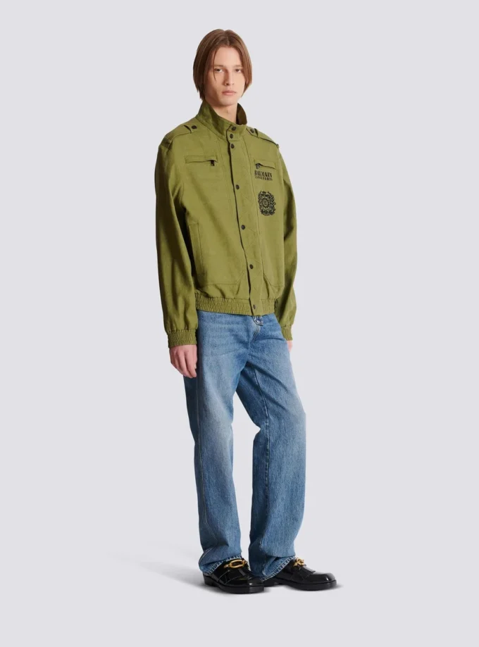 Baumwolljacke im Fliegerstil Baumwolljacke im Fliegerstil