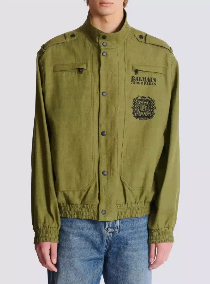 Baumwolljacke im Fliegerstil Baumwolljacke im Fliegerstil