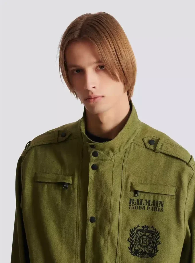 Baumwolljacke im Fliegerstil Baumwolljacke im Fliegerstil
