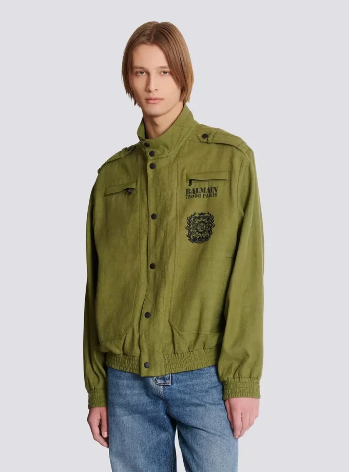 Baumwolljacke im Fliegerstil Baumwolljacke im Fliegerstil