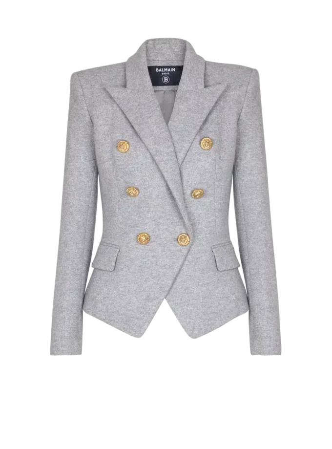 Baumwollstrickjacke mit 6 Knöpfen Baumwollstrickjacke mit 6 Knöpfen