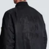 Bedruckte Nylon-Bomberjacke Bedruckte Nylon-Bomberjacke